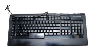 Реновирана клавиатура SteelSeries Apex с БДС USB Black