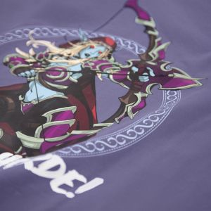 Тениска World of Warcraft For the Horde - Размер S, Син