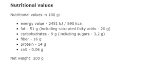 Diet Food Био кето гранола 200 г