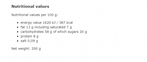 Diet Food Био овесени ядки с матча 200 г