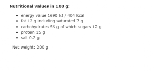 Diet Food Био овесени ядки с протеин инстантни 200 г