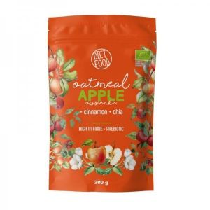 Diet Food Био овесени ядки с ябълка и пребиотик 200 г