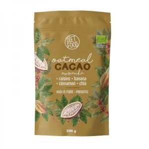 Diet Food Био овесени ядки с какао и пребиотик 200 г