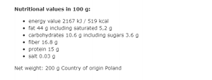Diet Food Био кето гранола с касис 200 г