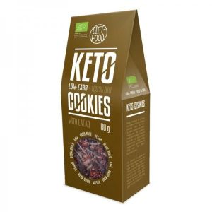 Diet Food Био кето бисквити с какао 80 г