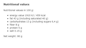 Diet Food Био кето бисквити с какао 80 г
