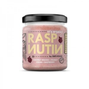 Diet Food Био фъстъчен крем с малини 200 г