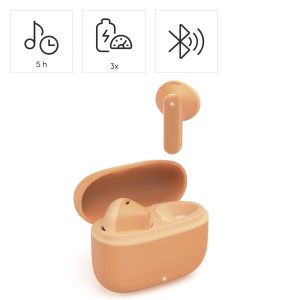 Hama Блутут слушалки "Freedom Light II", Bluetooth, TWS, Оранжев