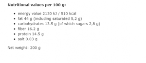 Diet Food Био кето гранола с малини 200 г