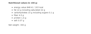 Diet Food Кето лате с кафе 300 г