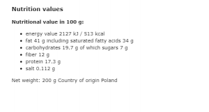Diet Food Био кето закуска (keto Bowl) Tiger Attack 200 г