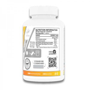 Dorian Yates Vitamin C Plus 60 Tablets