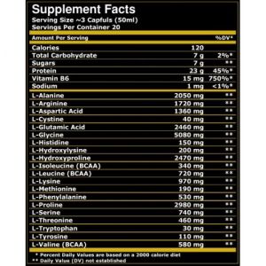 Universal Nutrition Amino Liquid 1000 мл (Cherry Burst)