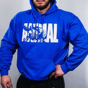 Animal Fury Hoodie Blue