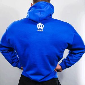Animal Fury Hoodie Blue