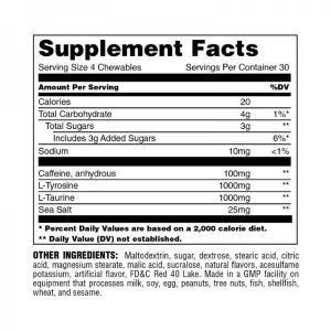 Animal Energy Chews Pom Berry 120 chewable tablets