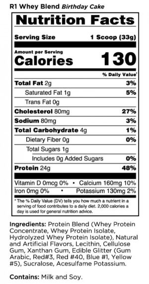 Rule One R1 Whey Blend 896 g