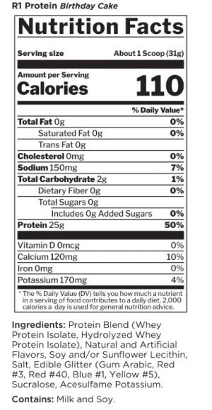 Rule One R1 Protein 900 g