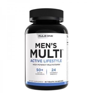Rule One Men's Train Daily Sports Multivitamin 90 Tablets
