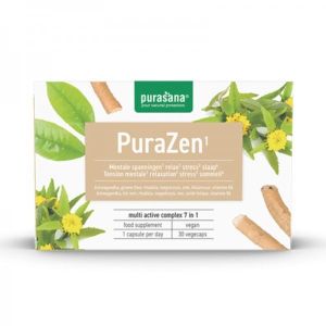 Purasana Purazen комплекс за фокус, памет и настроение 30 веган капсули