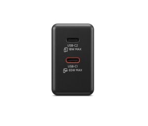 Зарядно устройство Lenovo 65W 2xUSB-C GaN (40AW065BEU)