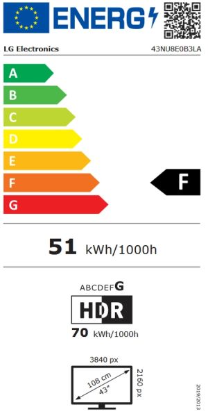 Телевизор LG NU8E 43" 4K UHD LED Smart