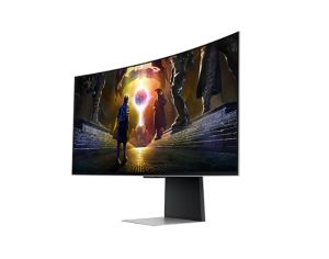 Геймърски монитор Samsung Odyssey OLED G8 34" UWQHD OLED 175Hz (LS34DG850SUXDU)