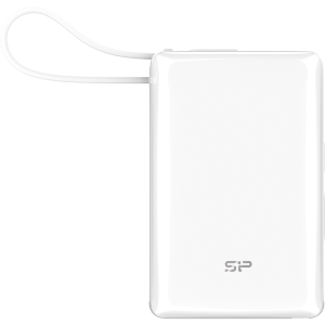 Външна батерия Silicon Power CP10 10000mAh 20W PD Вграден кабел (SP10KMAPBKCP101W)