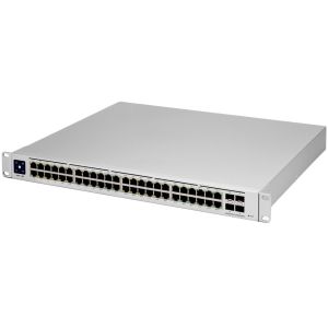Мрежов суич Ubiquiti UniFi Switch Pro 48x GbE 4x 10G SFP+ PoE++ 600W (USW-PRO-48-POE-EU)