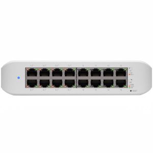 Мрежов суич Ubiquiti UniFi 16x GbE 8x PoE+ 45W (USW-LITE-16-POE-EU)