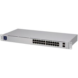 Мрежов суич Ubiquiti UniFi 24x 1GbE 2x 1G SFP Layer 2 (USW-24-EU)
