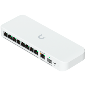 Мрежов суич Ubiquiti UniFi 8x2.5G LAN 1x10G Combo L2 (USW-FLEX-2.5G-8-EU)