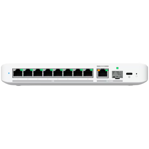 Мрежов суич Ubiquiti UniFi 8x2.5G LAN 1x10G Combo L2 (USW-FLEX-2.5G-8-EU)
