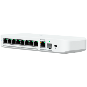 Мрежов суич Ubiquiti UniFi 8x2.5G LAN 1x10G Combo L2 (USW-FLEX-2.5G-8-EU)