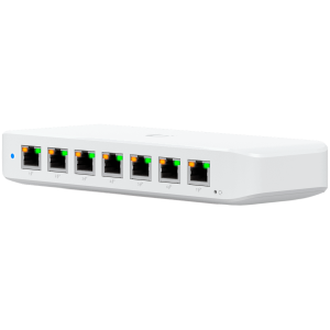 Мрежов суич Ubiquiti UniFi 8x GbE 7x PoE+ 52W Layer 2 (USW-ULTRA-60W-EU)
