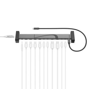 Докинг станция Hama Connect2Office Work USB-C 2x HDMI 100W PD (00200149)