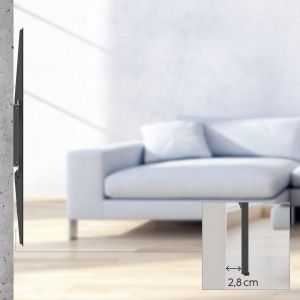 Стойка за телевизор Hama стенна фиксирана 37-100" 100kg VESA 1100x600 (00220843)