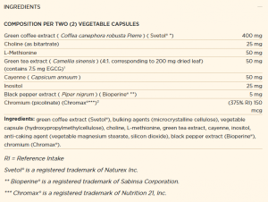 Solgar Thermogenic Complex with Svetol 60 веган капсули