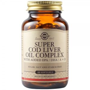 Solgar Super Cod Liver Oil Complex 60 softgels