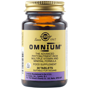 Solgar Omnium Multivitamins 30 таблетки