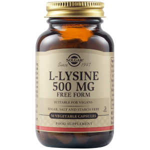 Solgar L-Lysine 500 mg 50 веган капсули