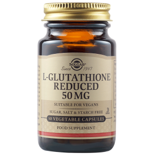Solgar L-Glutathione Reduced 50 mg 30 веган капсули