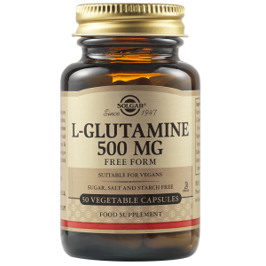 Solgar L-Glutamine 500 mg 50 веган капсули