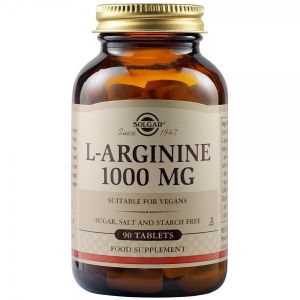 Solgar L-Arginine 1000 mg 90 таблетки