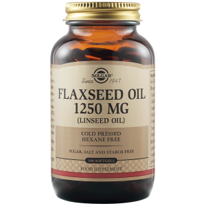 Solgar Flaxseed Oil 1250 mg 100 меки капсули