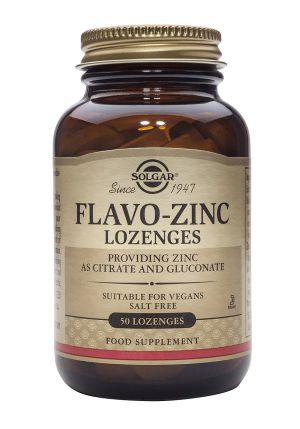 Solgar Flavo-Zinc 23 mg 50 дъвчащи таблетки