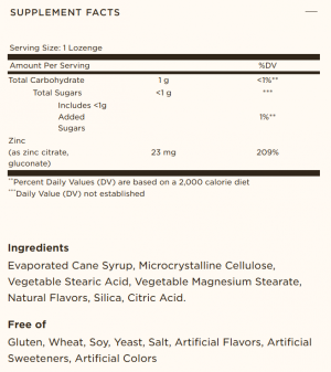 Solgar Flavo-Zinc 23 mg 50 дъвчащи таблетки