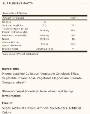 Solgar Brewer's Yeast 500 mg 250 таблетки