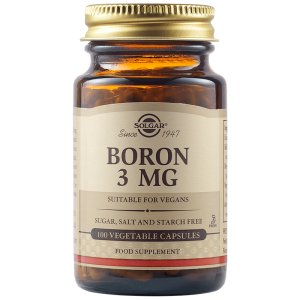 Solgar Boron 3 mg 100 веган капсули