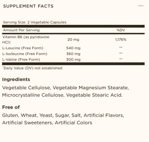 Solgar BCAA Plus 50 веган капсули